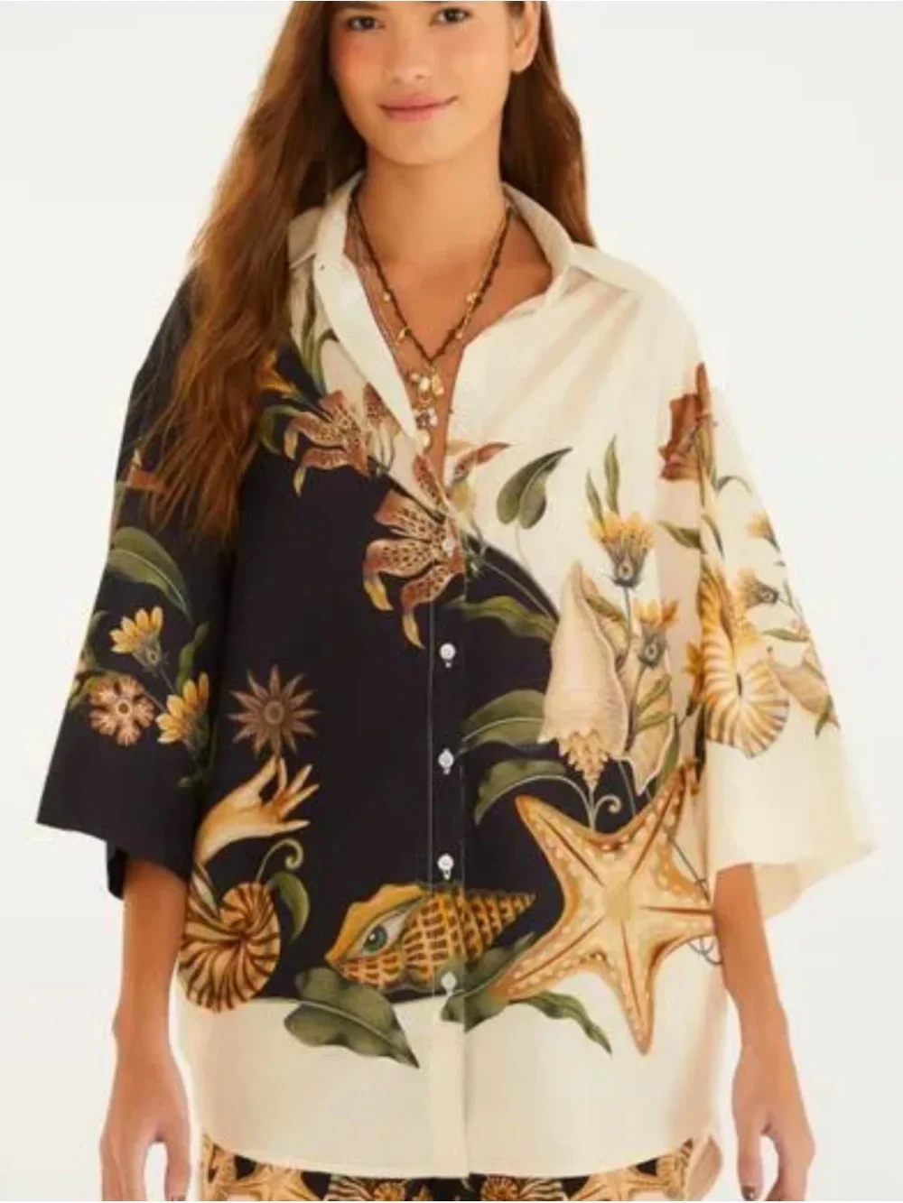 FARM Rio – Surreal Shell Shirt - Picture 2 of 4
